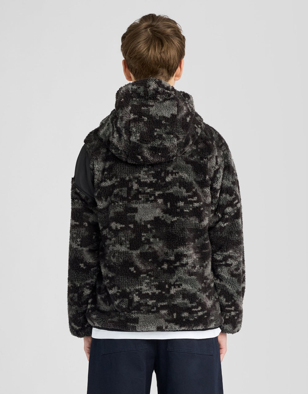 Куртка дитяча Lyle & Scott двостороння флісова