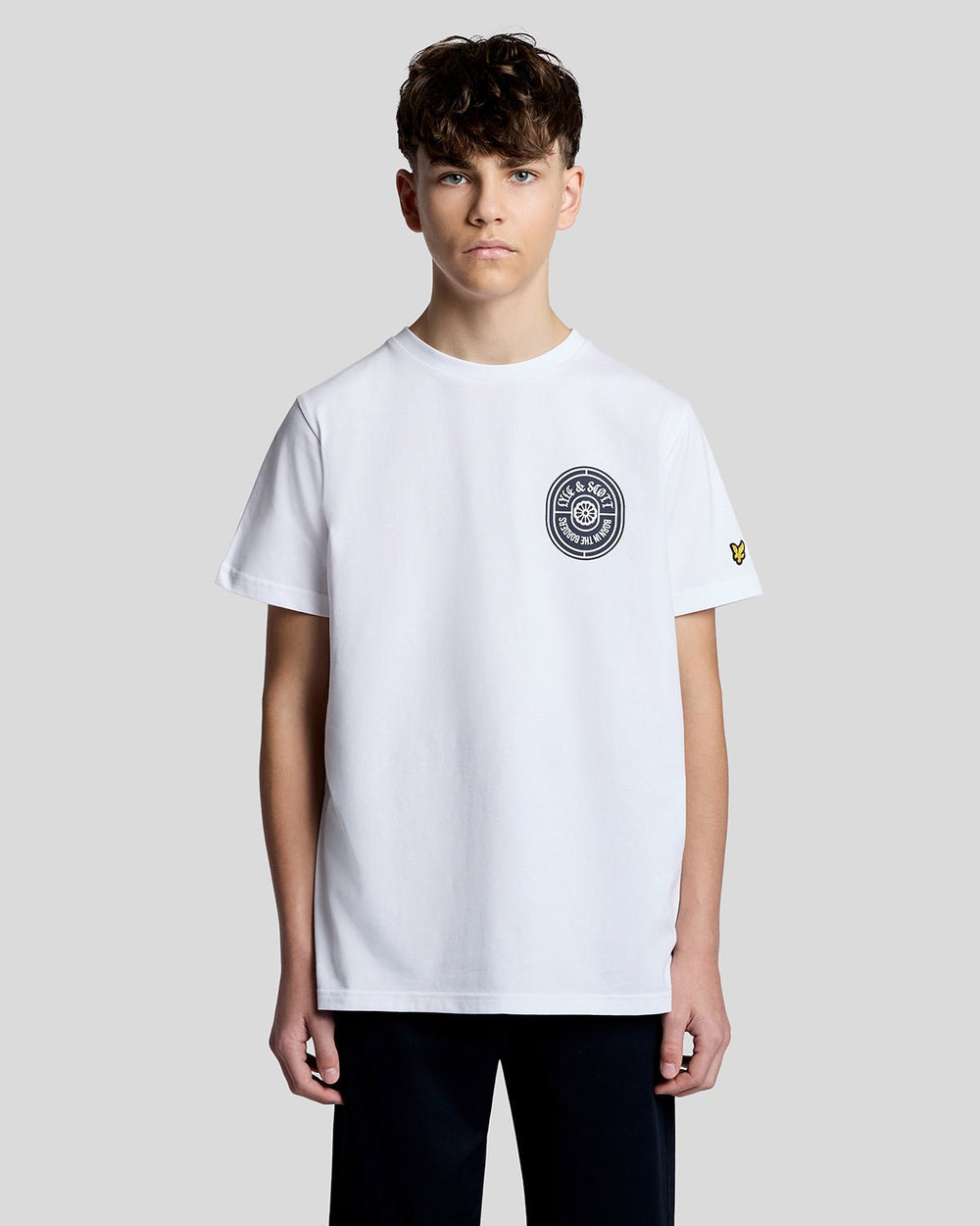 Футболка дитяча Lyle & Scott з графічною емблемою