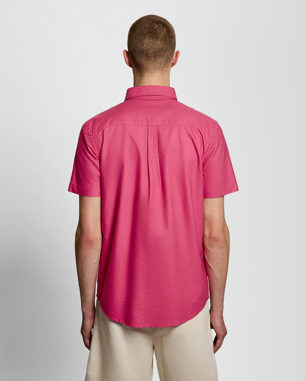 Сорочка чоловіча Lyle & Scott Oxford з коротким рукавом