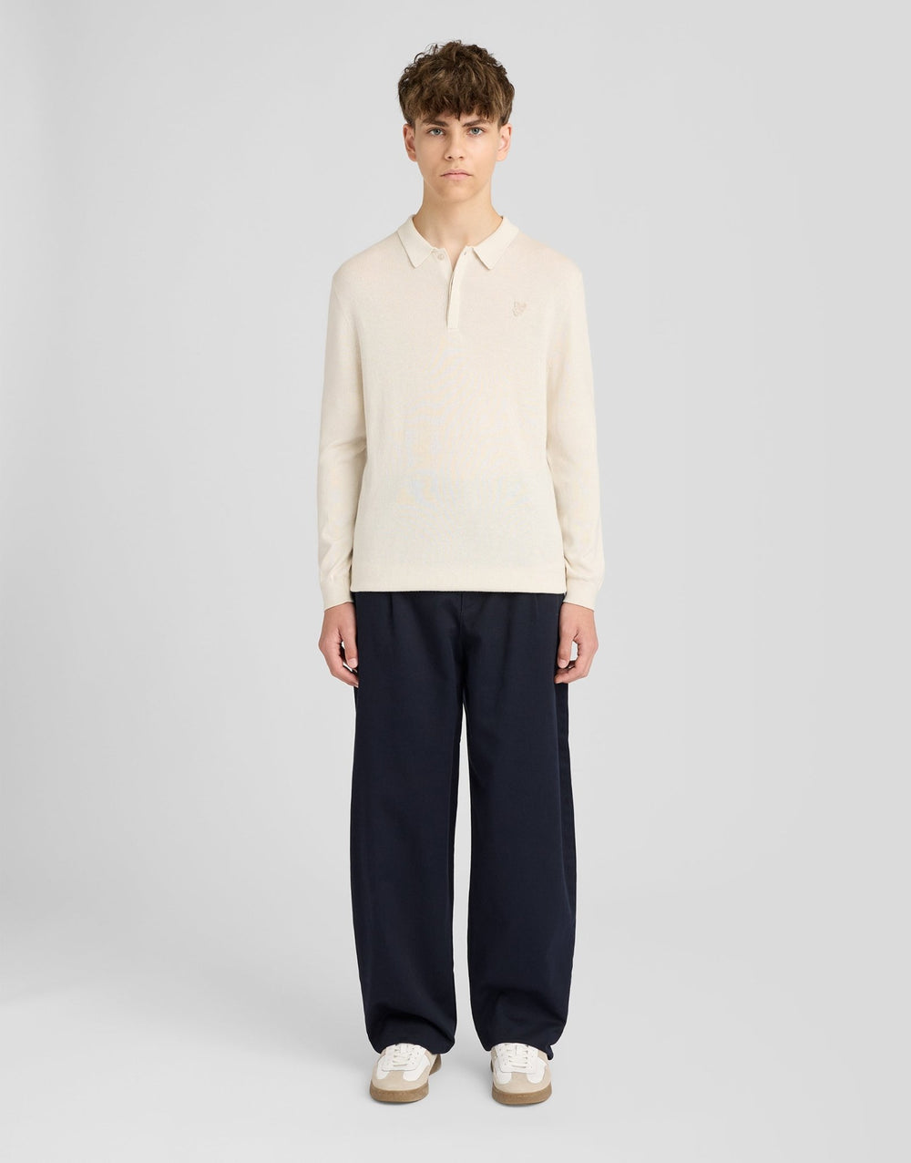Поло дитяче Lyle & Scott з довгим рукавом