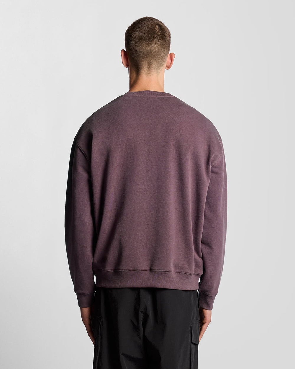 Світшот чоловічий Lyle & Scott Script з начосом