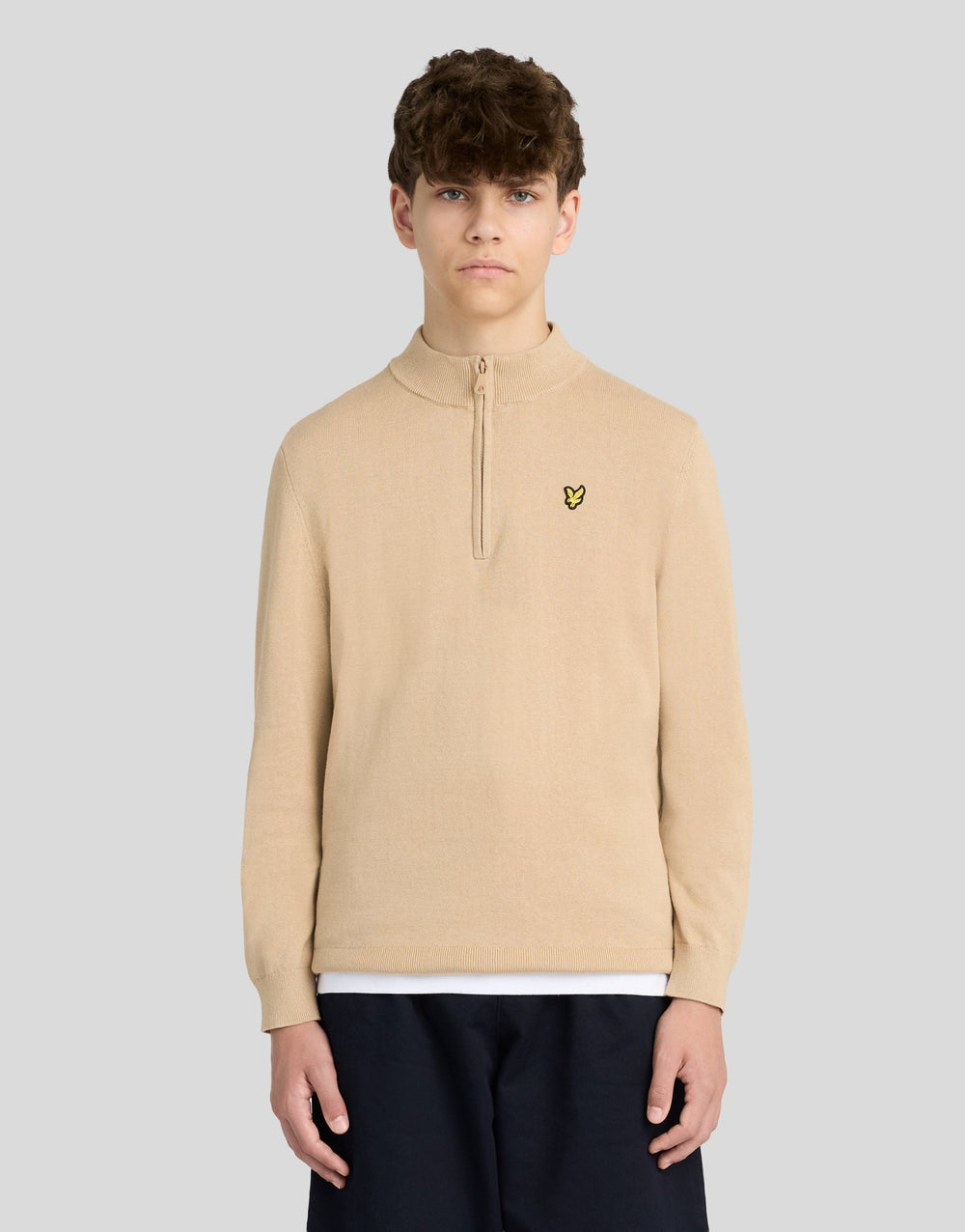 Светр дитячий Lyle & Scott на блискавці 1/4