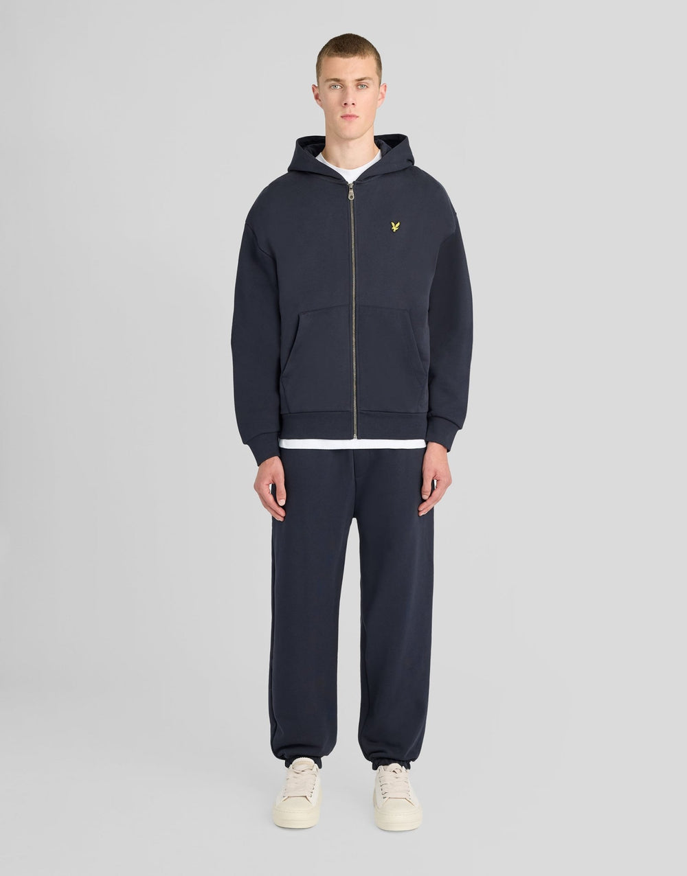 Худі чоловіче Lyle & Scott Heavyweight Loopback на блискавці
