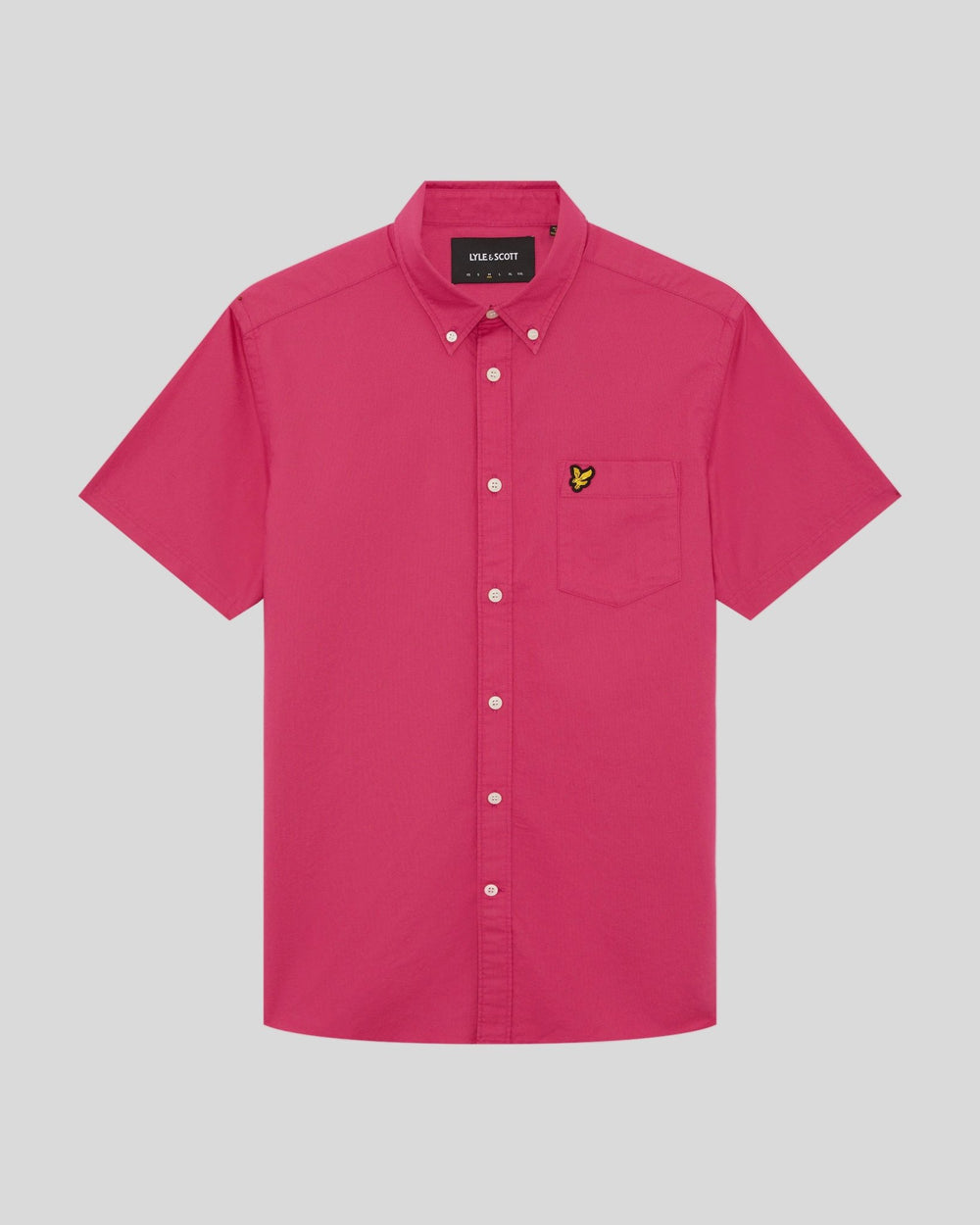 Сорочка чоловіча Lyle & Scott Oxford з коротким рукавом