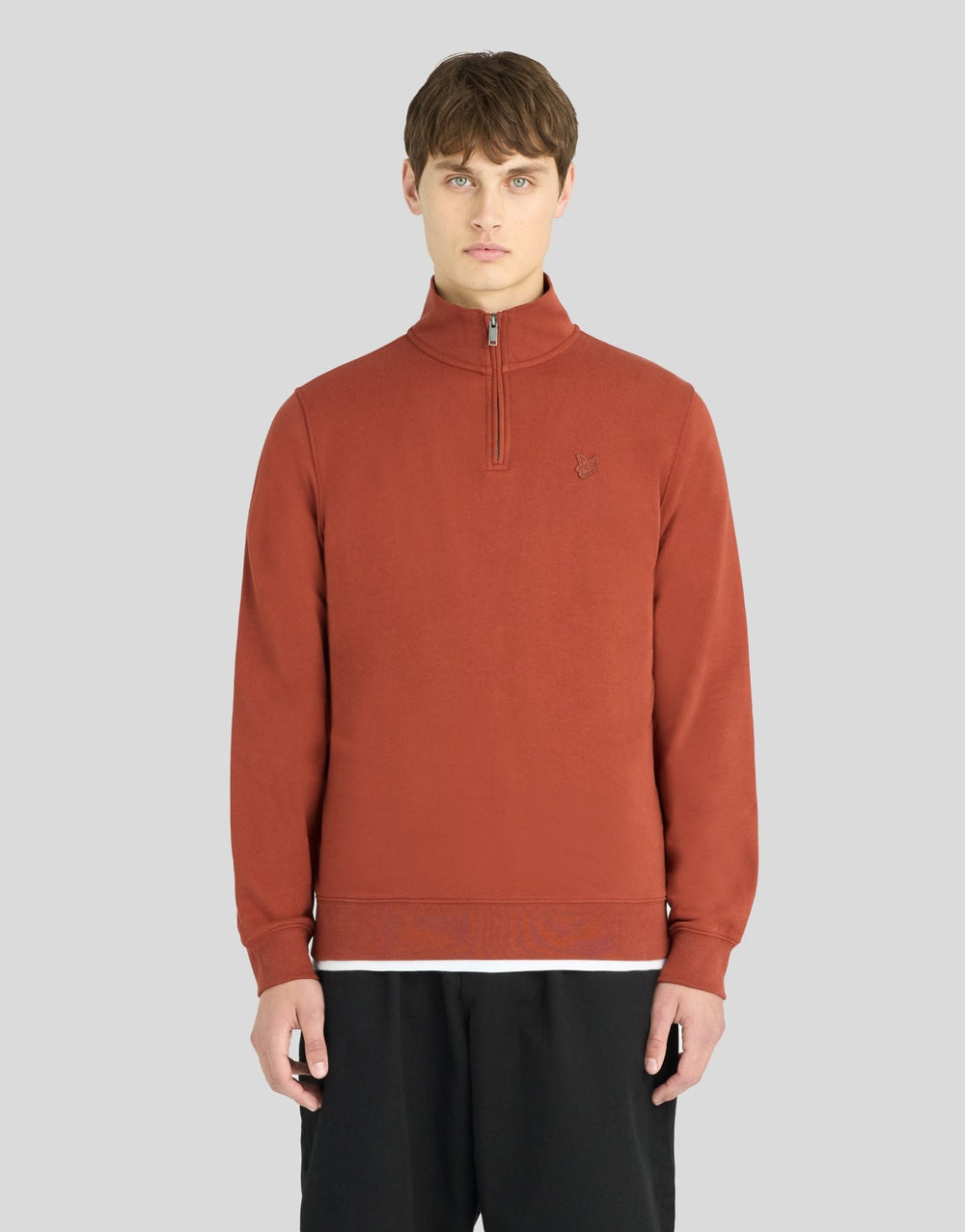 Світшот чоловічий Lyle & Scott на блискавці 1/4