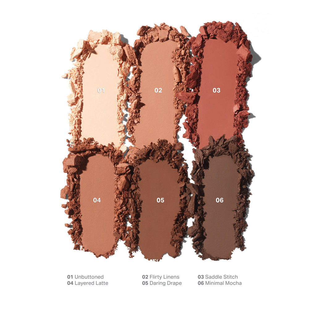 Палетка тіней Morphe ChromaPlus 6-Pan Eyeshadow Palette, відтінок Tailored Nudes