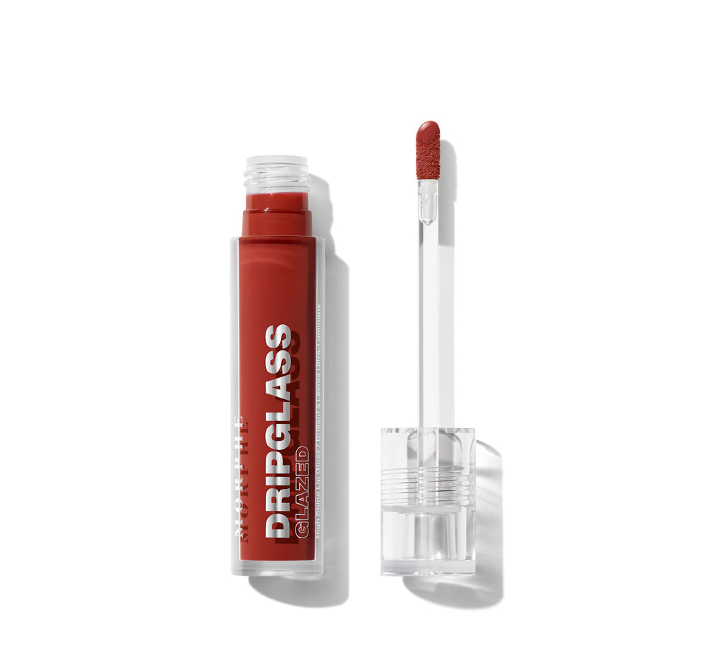 Блиск для губ Morphe Dripglass Glazed High Shine Lip Gloss, відтінок Unbreakable Brick