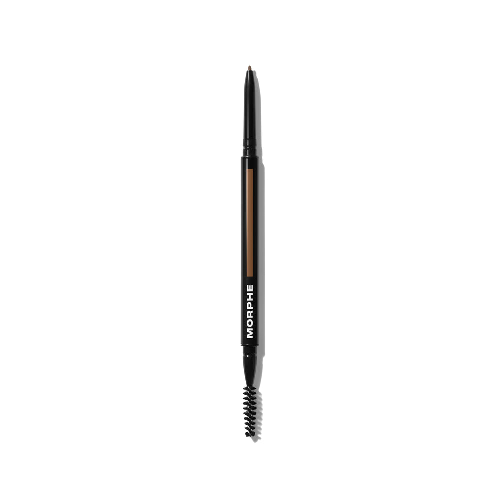 Олівець для брів Morphe Micro Brow Dual-Ended Pencil & Spoolie, відтінок Latte