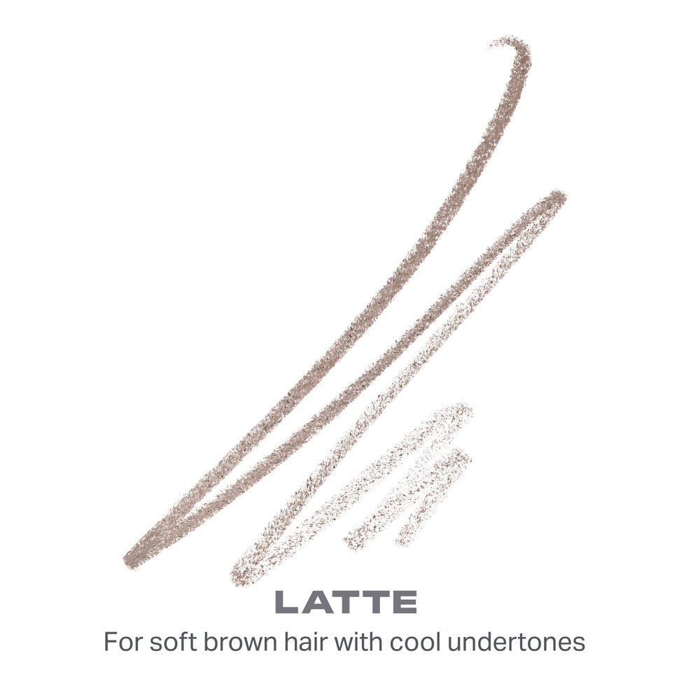 Олівець для брів Morphe Micro Brow Dual-Ended Pencil & Spoolie, відтінок Latte