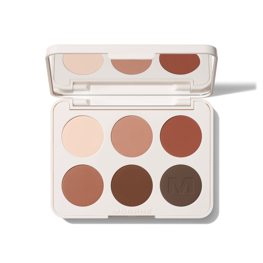 Палетка тіней Morphe ChromaPlus 6-Pan Eyeshadow Palette, відтінок Tailored Nudes