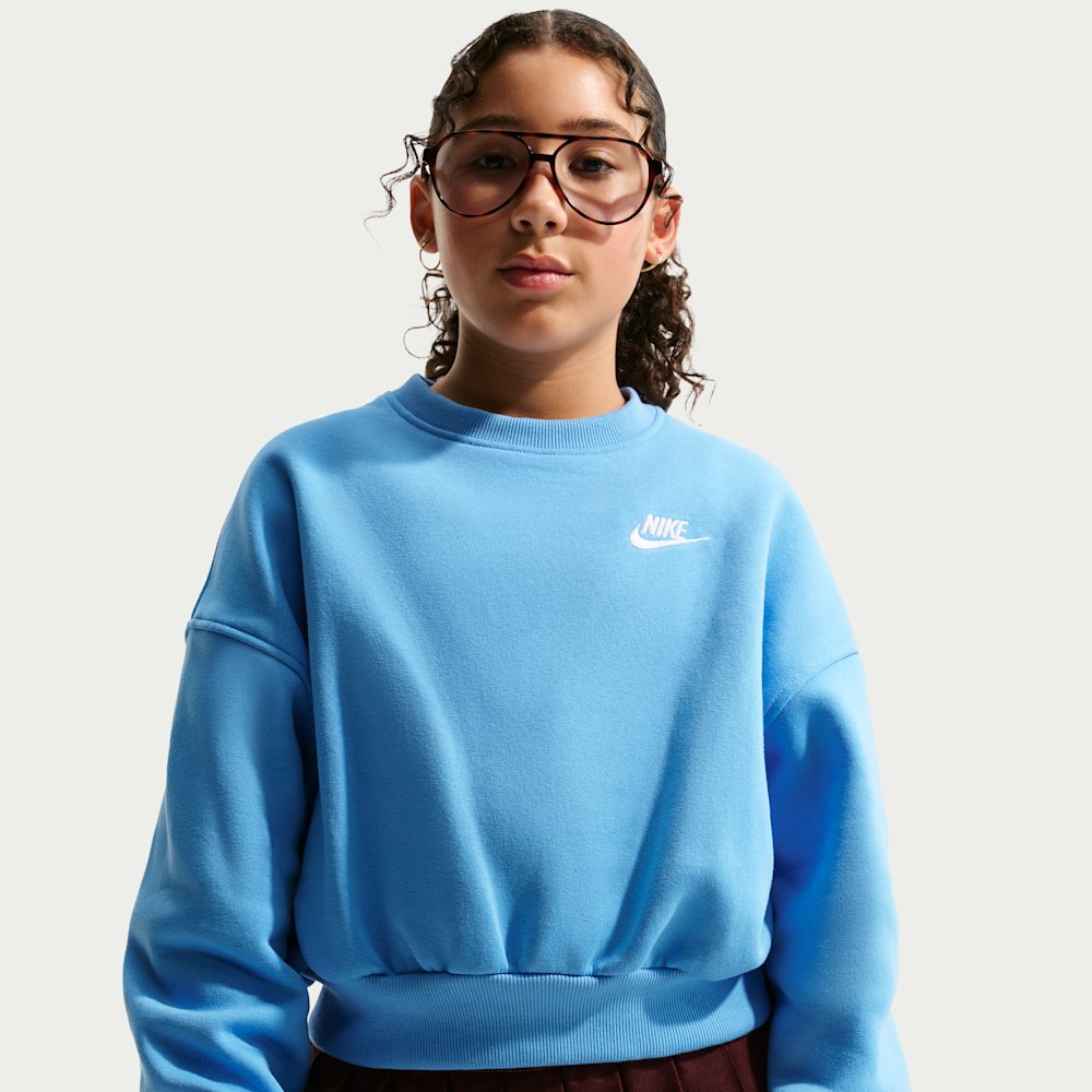 Світшот дитячий об'ємний Nike Sportswear Club Fleece