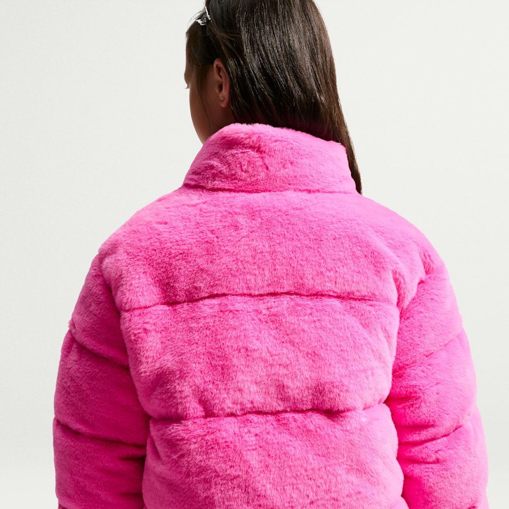 Куртка дитяча Nike Quilted Faux Fur