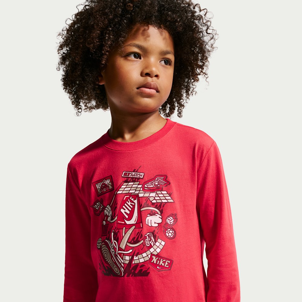Лонгслів дитячий Nike Boxy