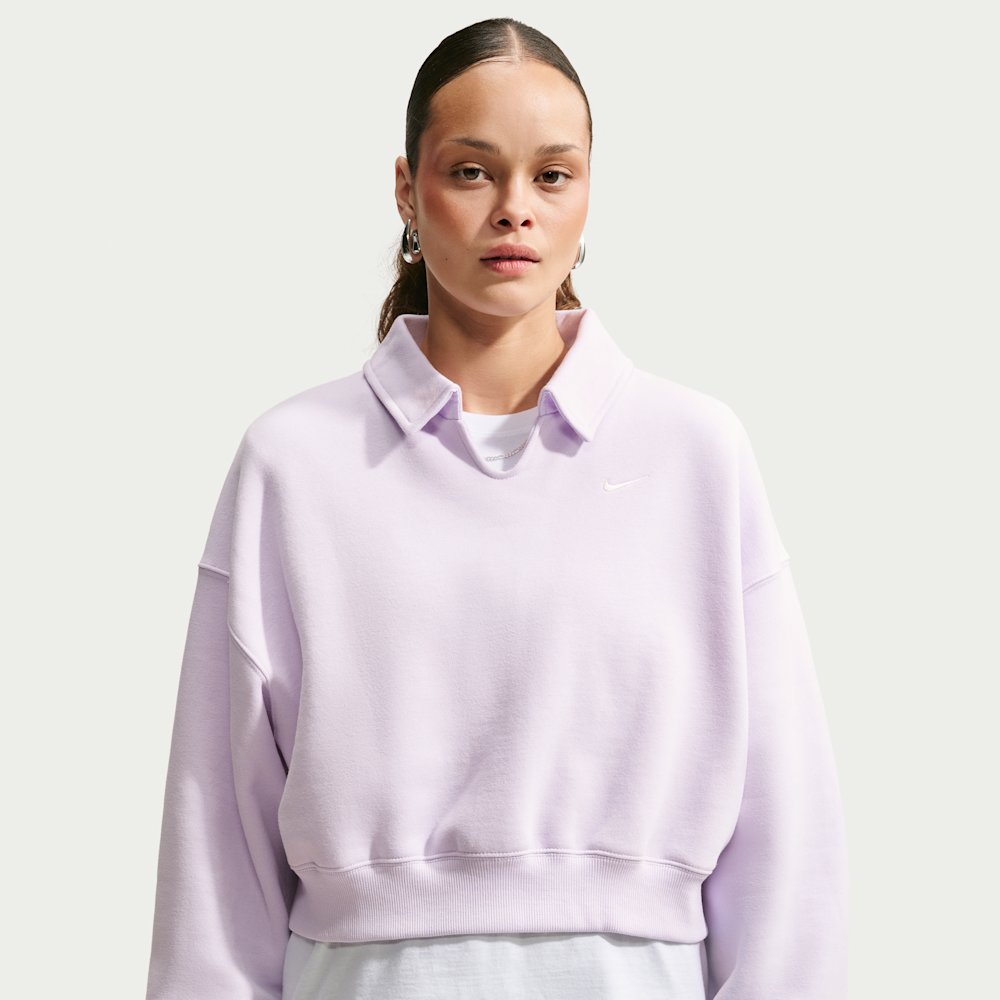 Поло жіноче Nike Studio Fleece Medium Weight