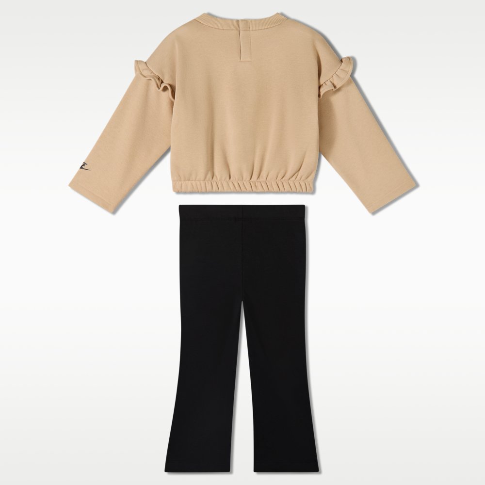 Комплект дитячий Nike Ruffle Crew and Flared Leggings