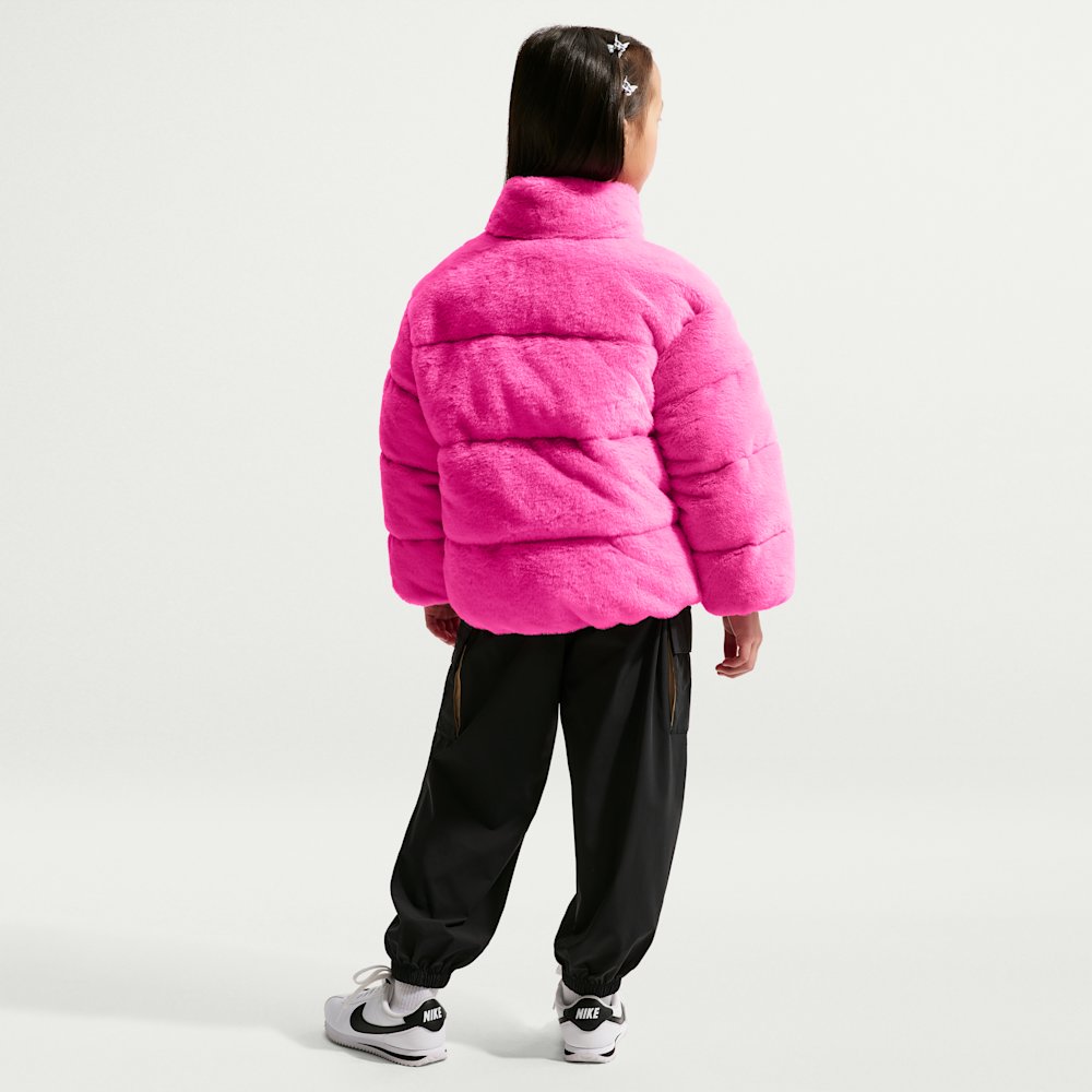 Куртка дитяча Nike Quilted Faux Fur