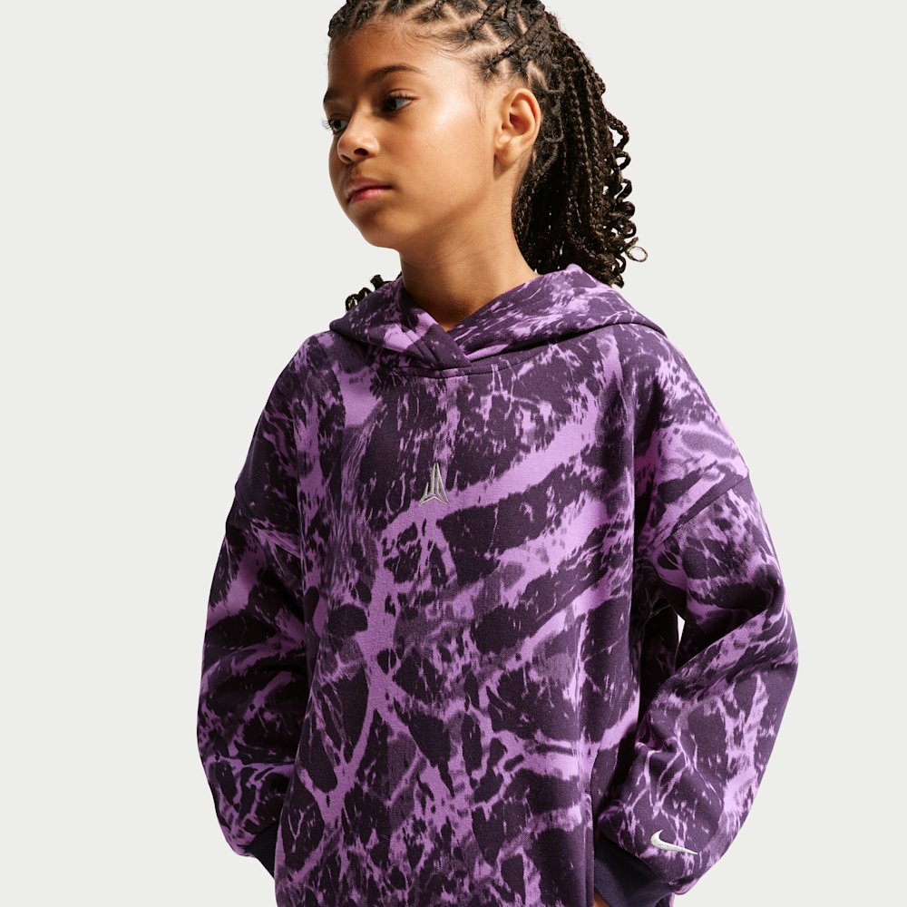 Худі дитяче баскетбольне Nike Ja Club Fleece