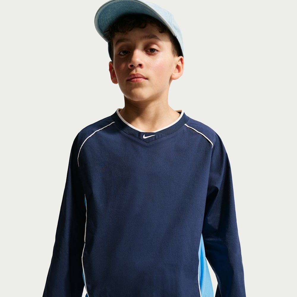 Лонгслів дитячий Nike Sportswear Woven