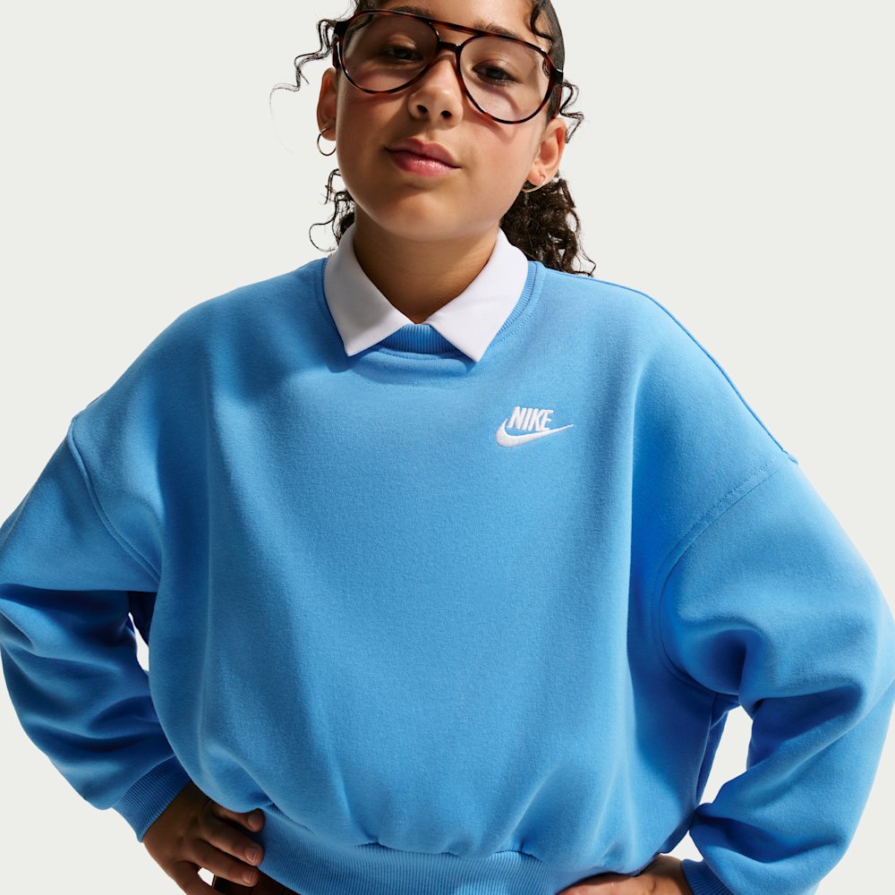 Світшот дитячий об'ємний Nike Sportswear Club Fleece