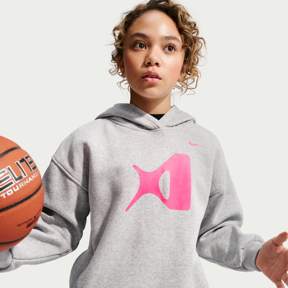 Худі дитяче баскетбольне Nike A'ja Wilson Club Fleece