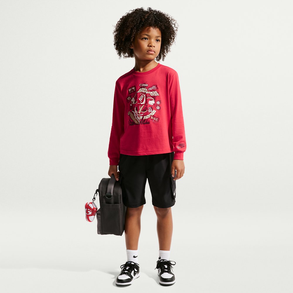 Лонгслів дитячий Nike Boxy