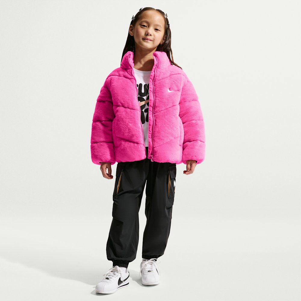 Куртка дитяча Nike Quilted Faux Fur