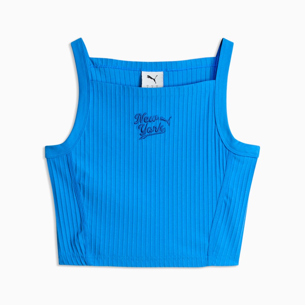 Майка жіноча PUMA NYC Ribbed Graphic