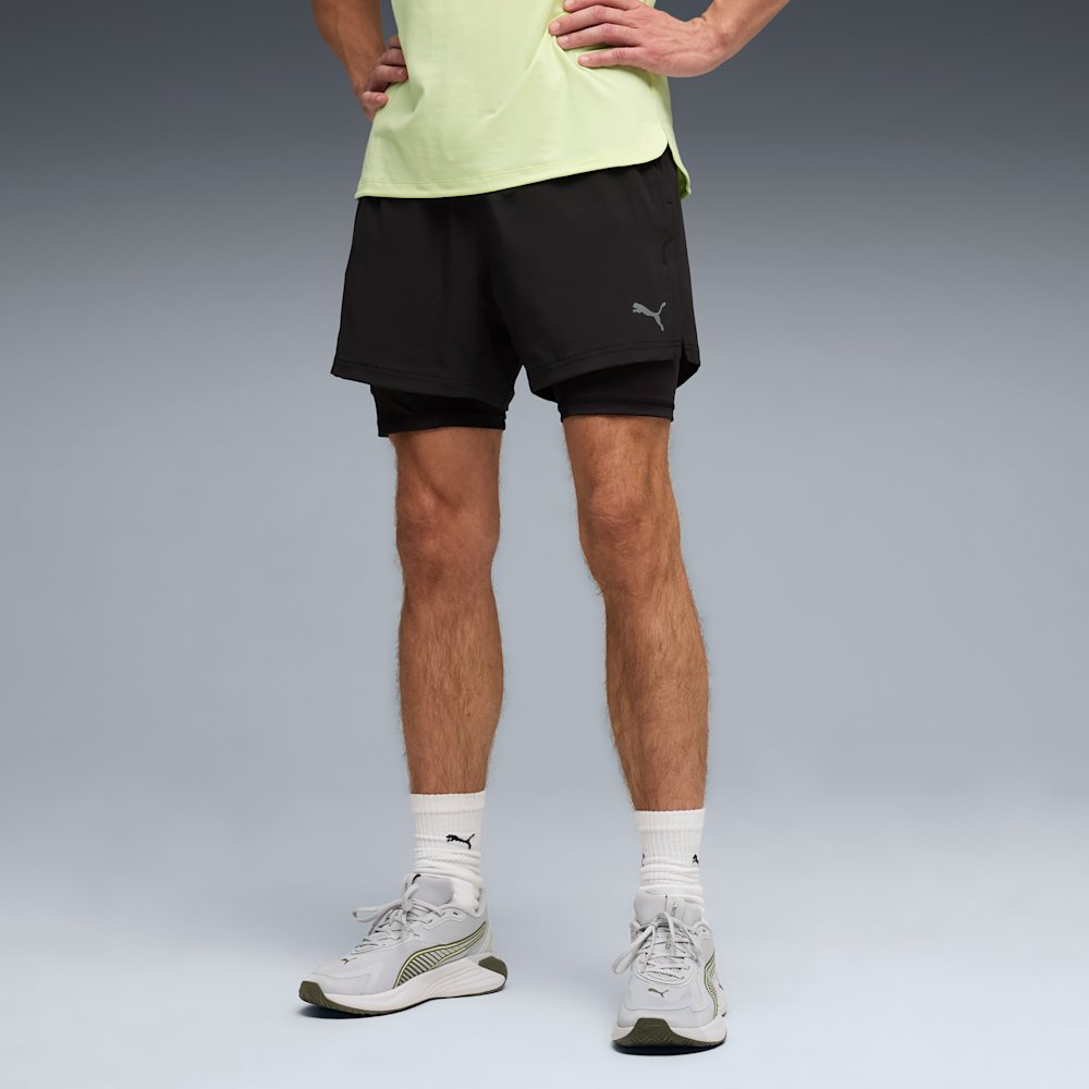 Шорти чоловічі PUMA PWRMODE Training 2 в 1