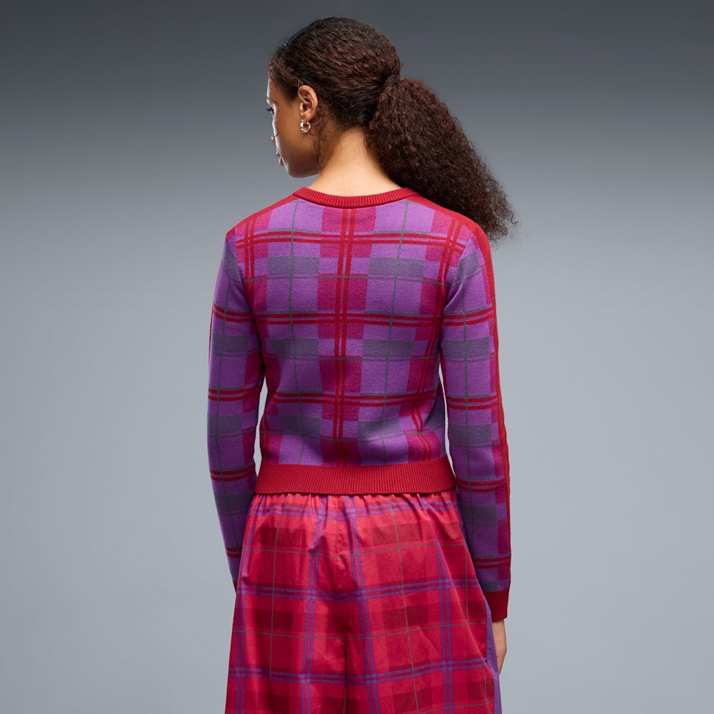 Светр жіночий PUMA T7 Tartan Cardigan