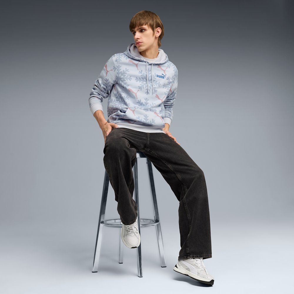 Худі чоловіче PUMA Essentials Logo Lab Holiday