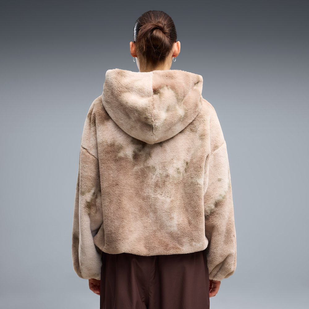 Куртка жіноча PUMA Street Glam Oversized Fleece