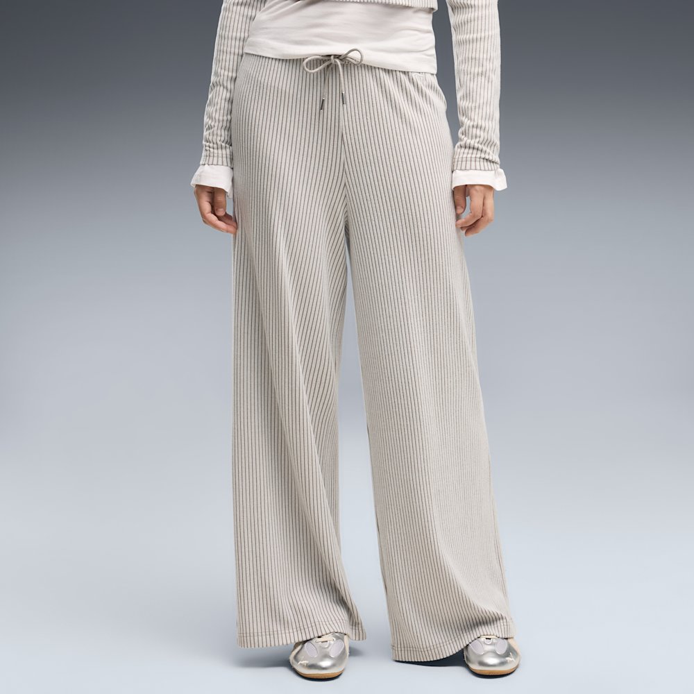Штани жіночі PUMA Essentials Ribbed Wide Leg