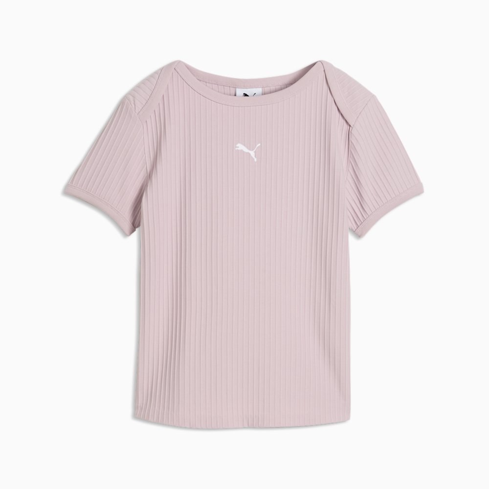 Футболка жіноча PUMA Essentials Ribbed Slim