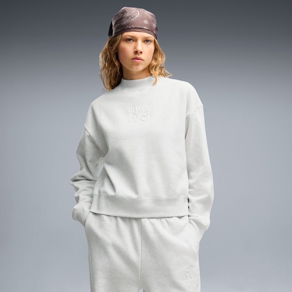 Світшот жіночий PUMA NYC Mock Neck