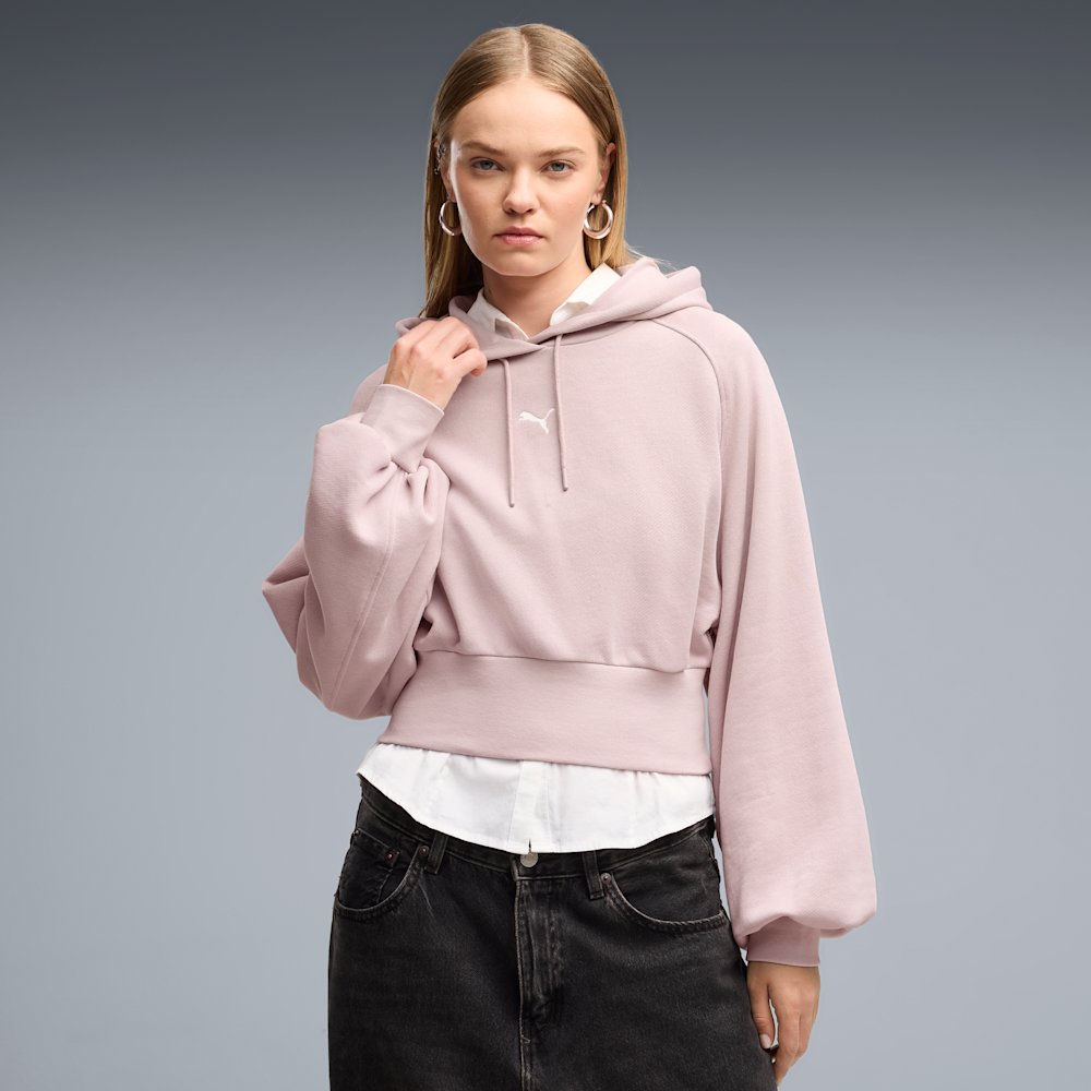 Худі жіноче PUMA Essentials Cropped Balloon Sleeve