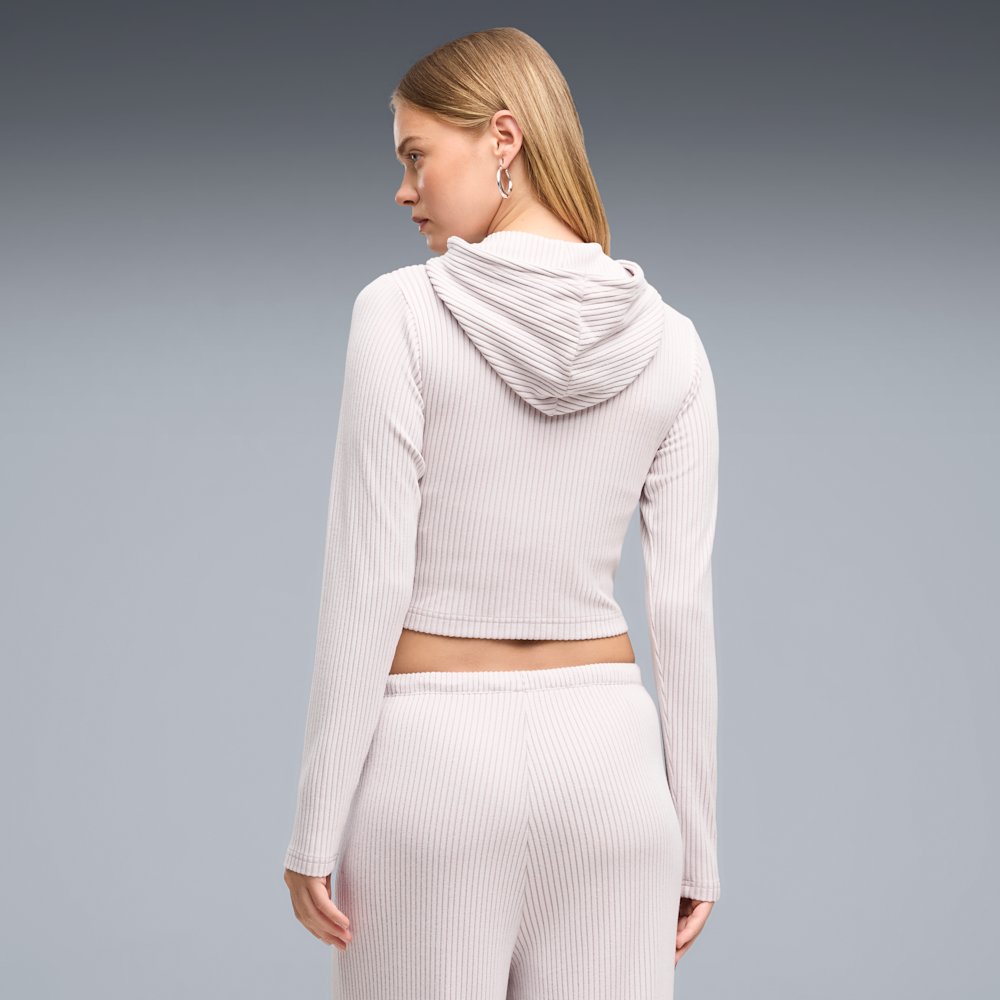 Худі жіноче PUMA Essentials Ribbed Zip-Up