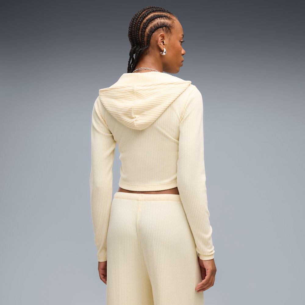Худі жіноче PUMA Essentials Ribbed Zip-Up