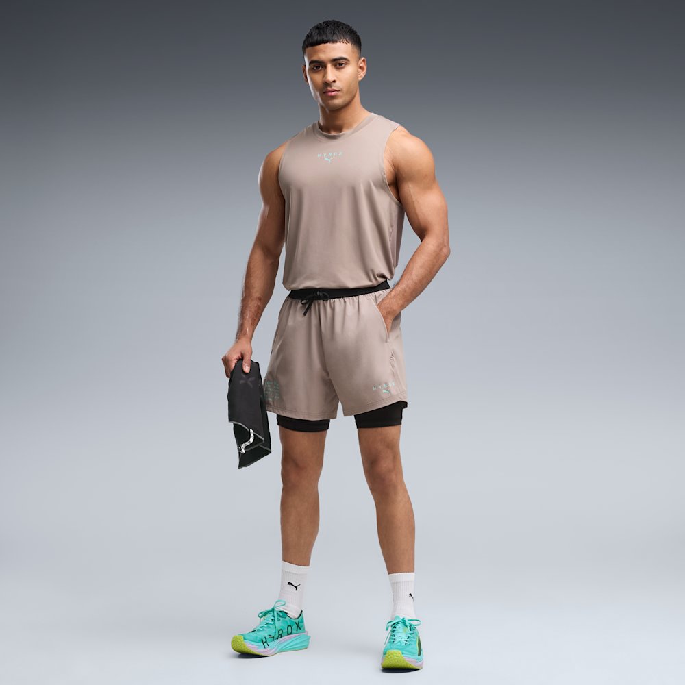 Шорти чоловічі PUMA x HYROX PWRMODE 2 в 1