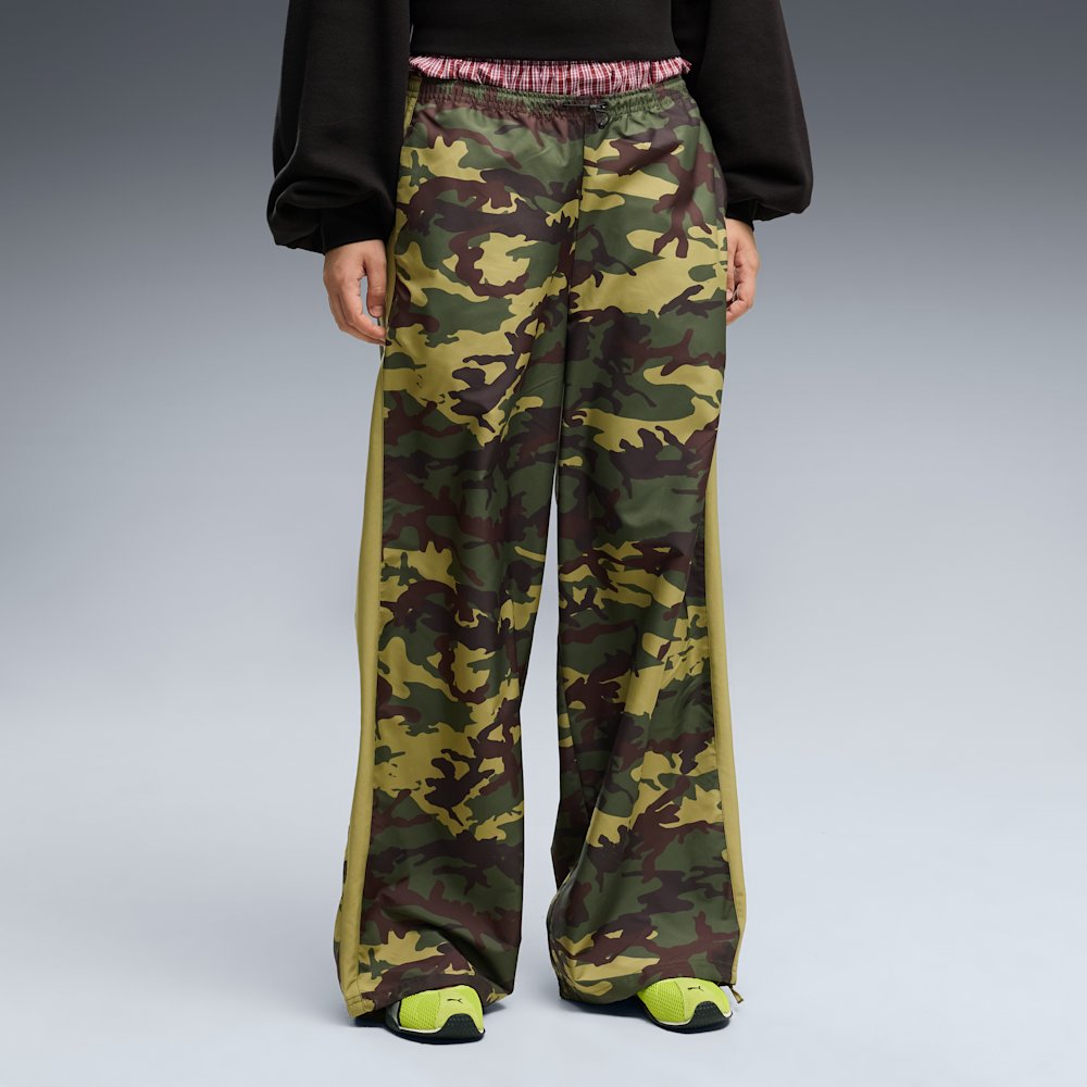 Штани жіночі PUMA Street Glam Relaxed Camo