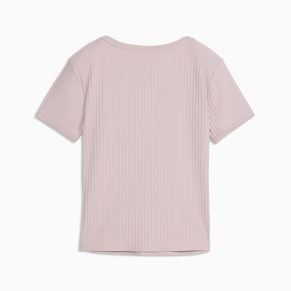 Футболка жіноча PUMA Essentials Ribbed Slim