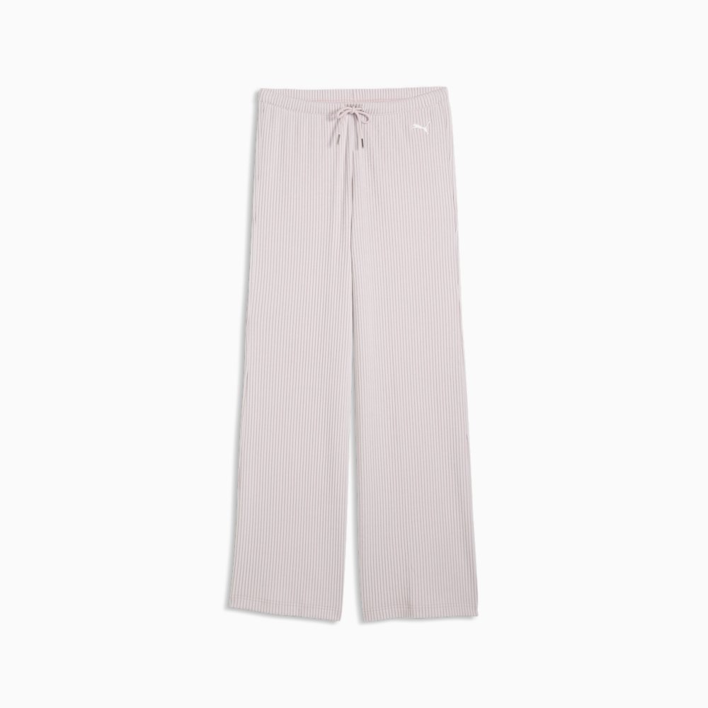 Штани жіночі PUMA Essentials Ribbed Wide Leg