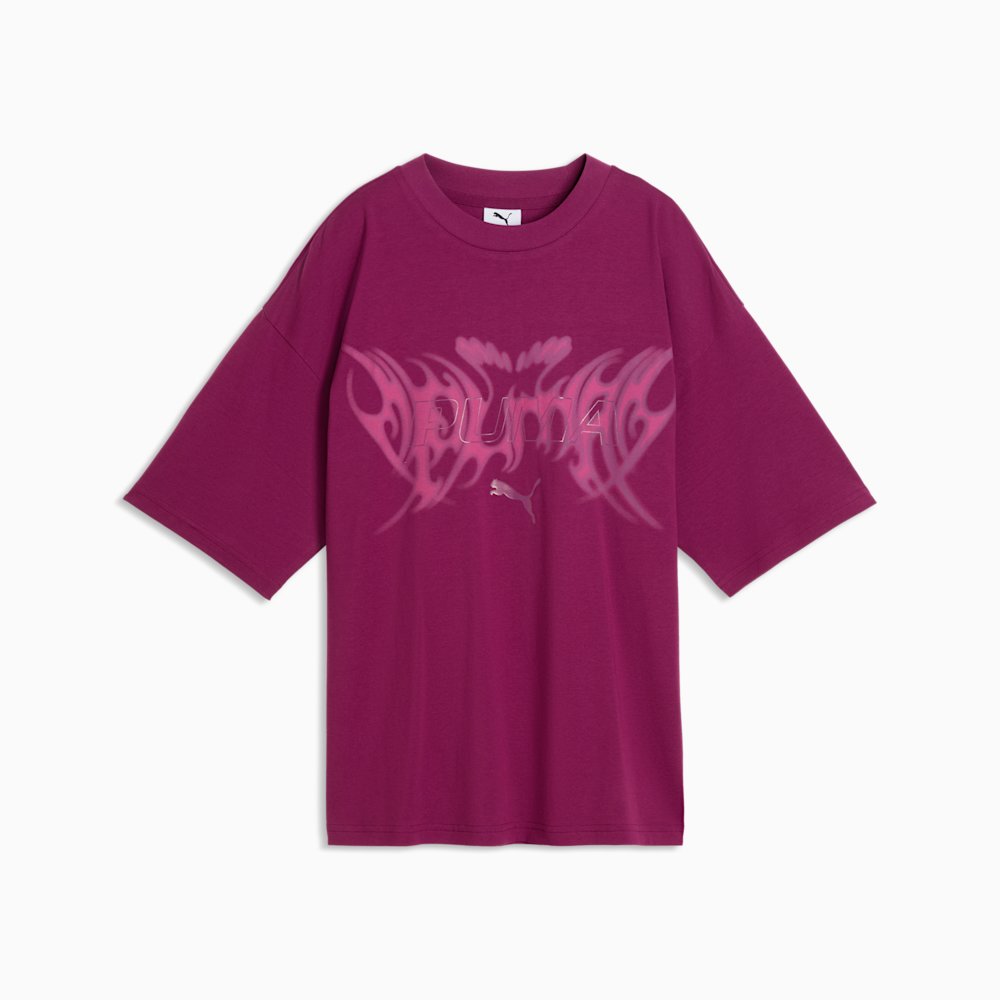 Футболка дитяча PUMA Midnight Shadow Oversized Graphic