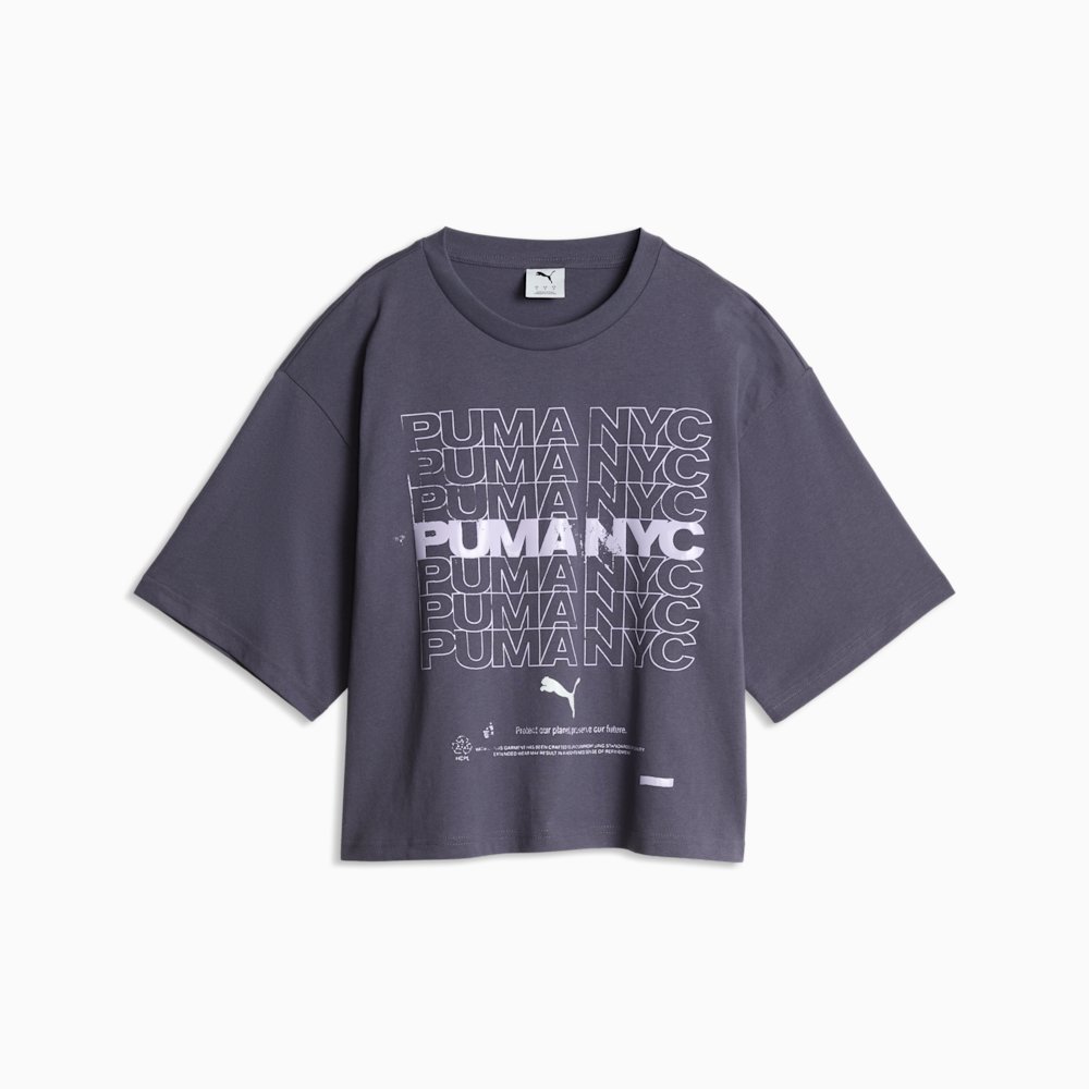 Футболка жіноча PUMA NYC Oversized Graphic