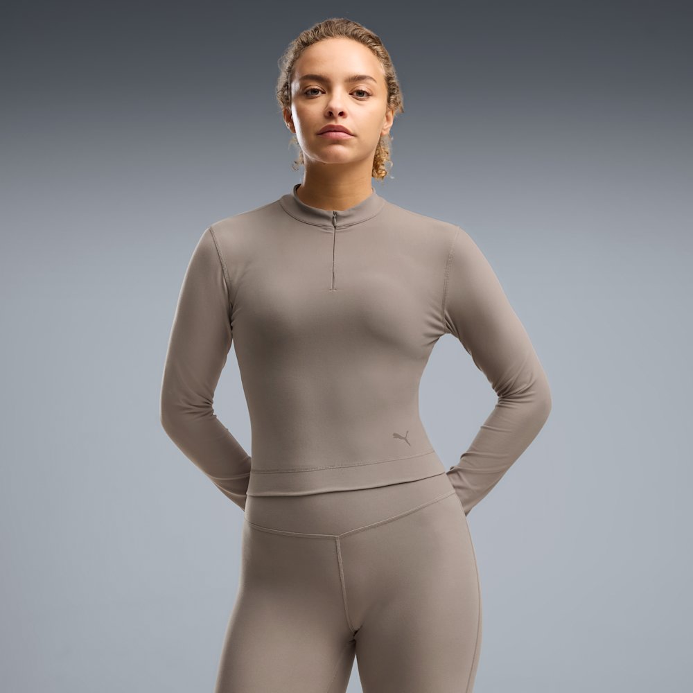 Топ жіночий PUMA Cloudspun Quarter-Zip Training
