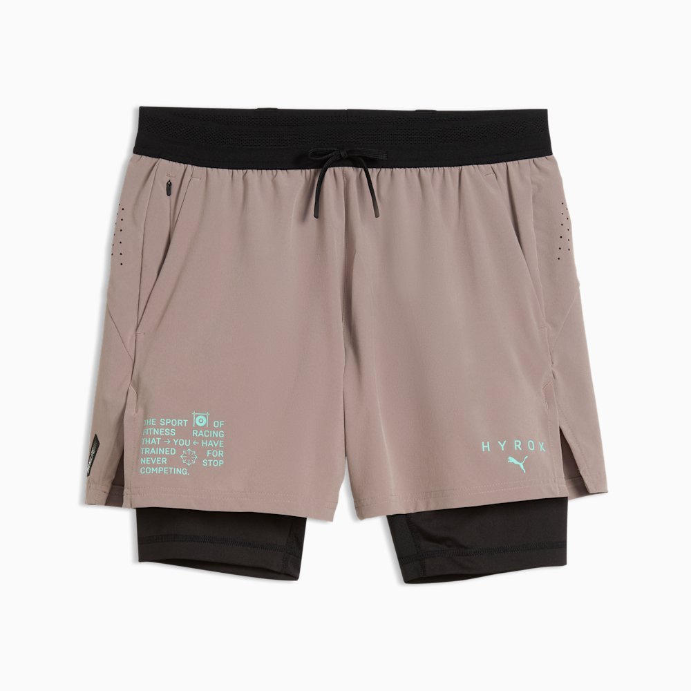 Шорти чоловічі PUMA x HYROX PWRMODE 2 в 1