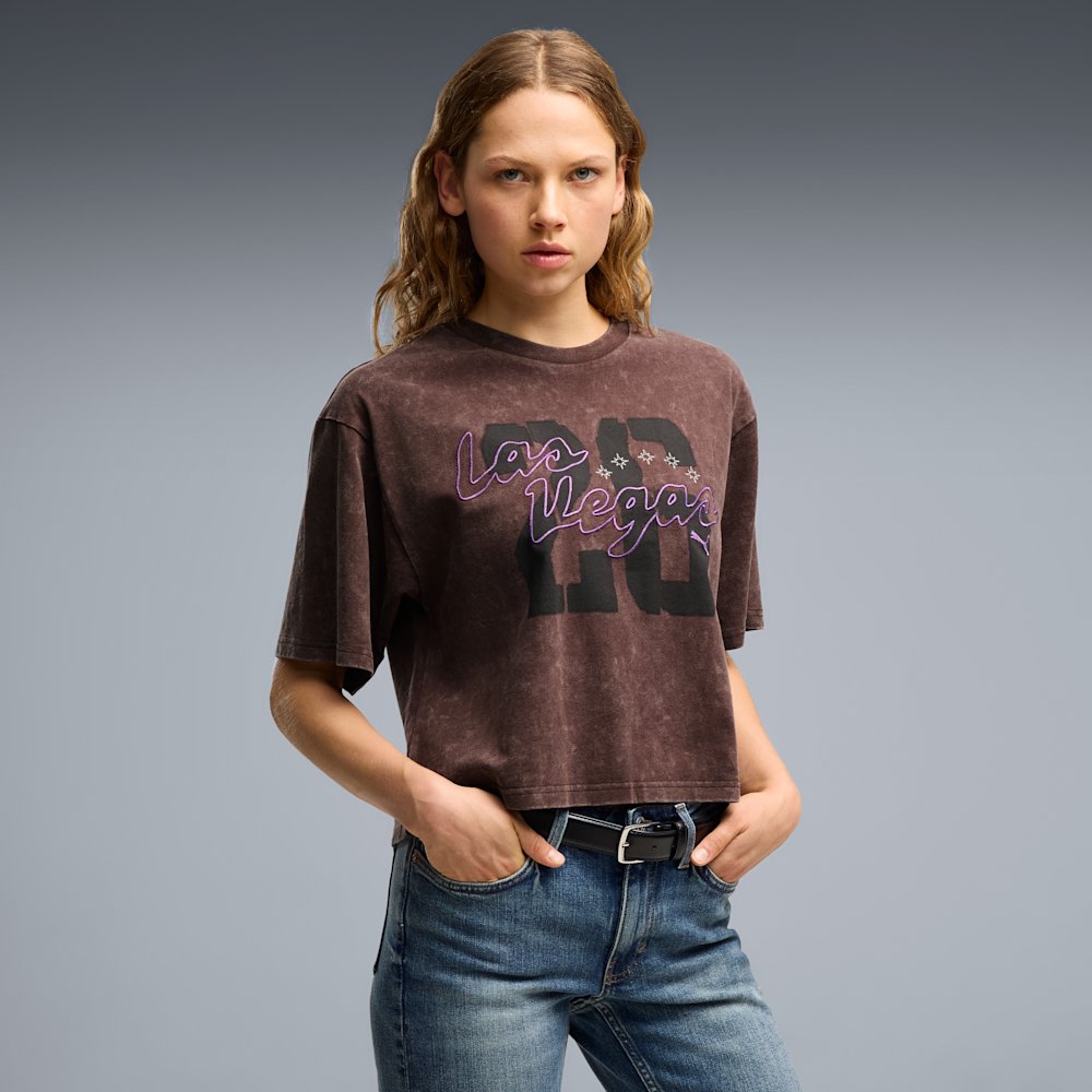Футболка жіноча PUMA Las Vegas Oversized Graphic