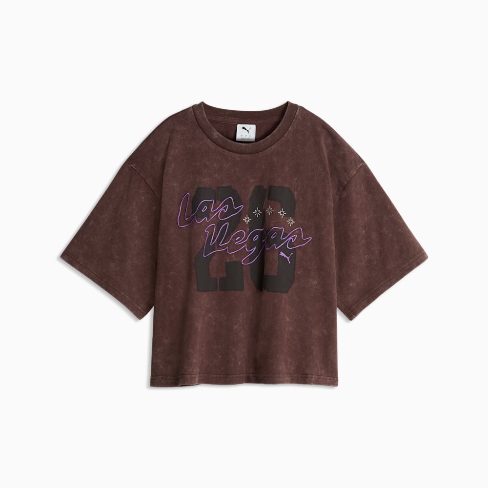 Футболка жіноча PUMA Las Vegas Oversized Graphic