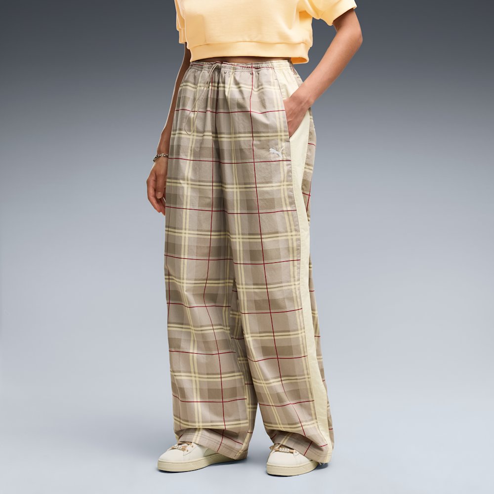Штани жіночі PUMA T7 Relaxed Tartan