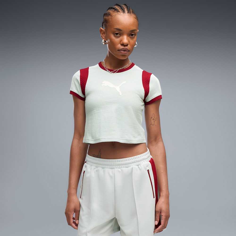 Футболка жіноча PUMA Graphics Ringer Baby