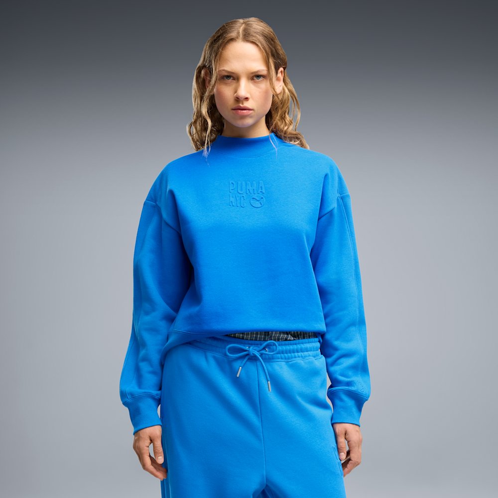 Світшот жіночий PUMA NYC Mock Neck